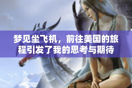 梦见坐飞机，前往美国的旅程引发了我的思考与期待
