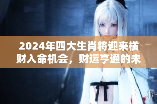 2024年四大生肖将迎来横财入命机会，财运亨通的未来在期待着你