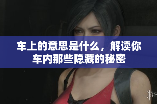 车上的意思是什么，解读你车内那些隐藏的秘密