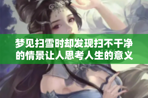 梦见扫雪时却发现扫不干净的情景让人思考人生的意义