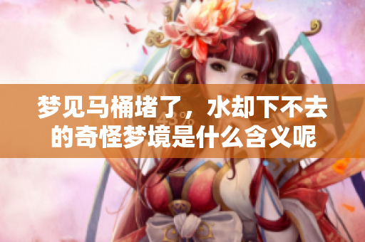 梦见马桶堵了，水却下不去的奇怪梦境是什么含义呢