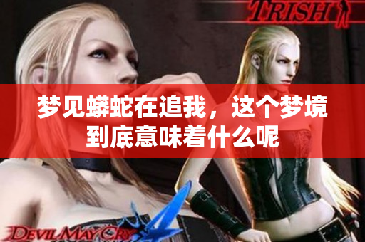 梦见蟒蛇在追我，这个梦境到底意味着什么呢
