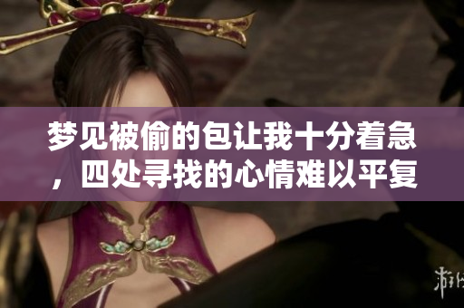 梦见被偷的包让我十分着急，四处寻找的心情难以平复
