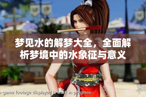 梦见水的解梦大全，全面解析梦境中的水象征与意义