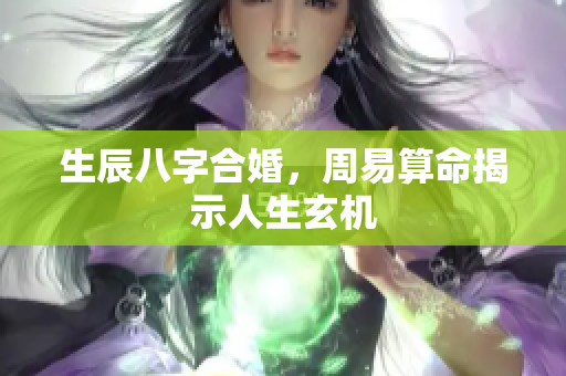 生辰八字合婚，周易算命揭示人生玄机