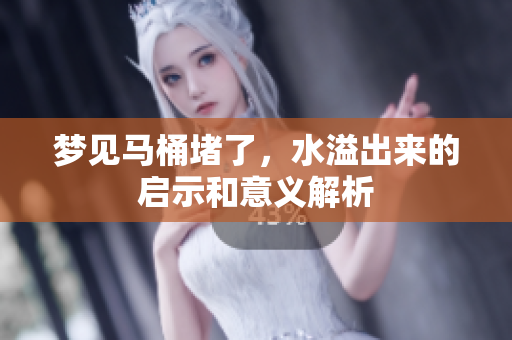 梦见马桶堵了，水溢出来的启示和意义解析