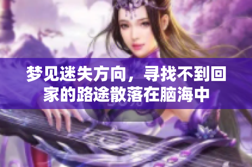 梦见迷失方向，寻找不到回家的路途散落在脑海中