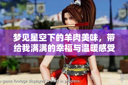 梦见星空下的羊肉美味，带给我满满的幸福与温暖感受