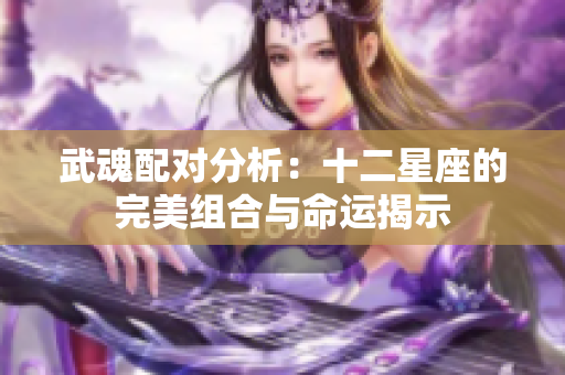 武魂配对分析：十二星座的完美组合与命运揭示