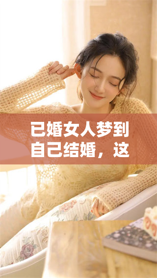 已婚女人梦到自己结婚，这到底是怎么回事呢？让我们一起来探讨一下。