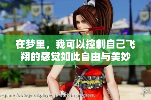 在梦里，我可以控制自己飞翔的感觉如此自由与美妙